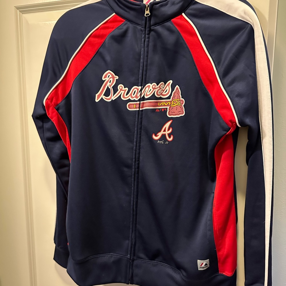 Women’s MLB track jacket Braves